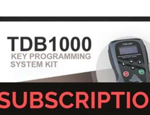 TDB1000 Yearly Suscription