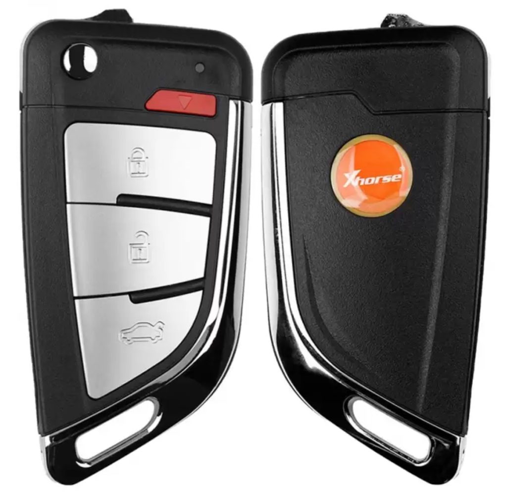 Xhorse Wired Flip Remote Key 4 Buttons (Knife Style)