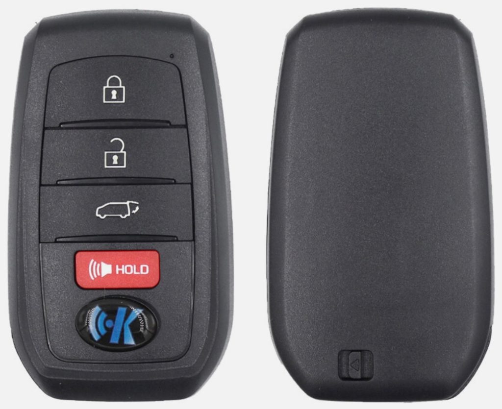 KD Smart Key Toyota Style With 8A Transponder